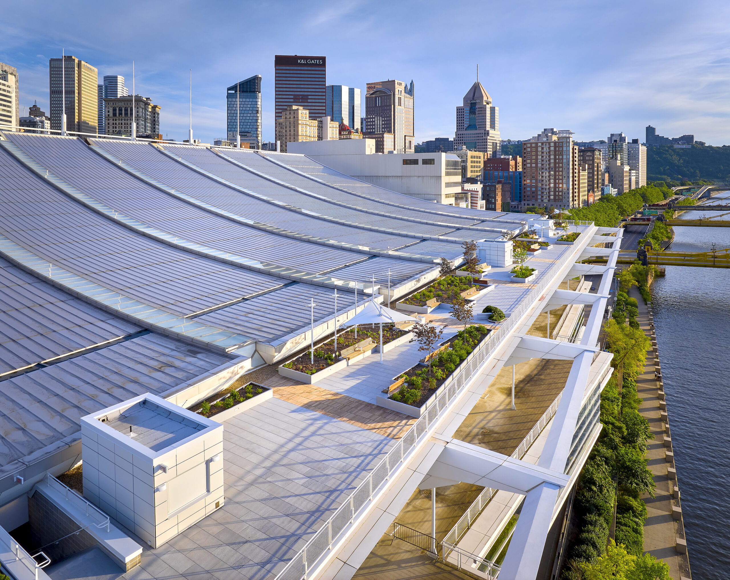 David L. Lawrence Convention Center | 4th Floor Green Roof Phase